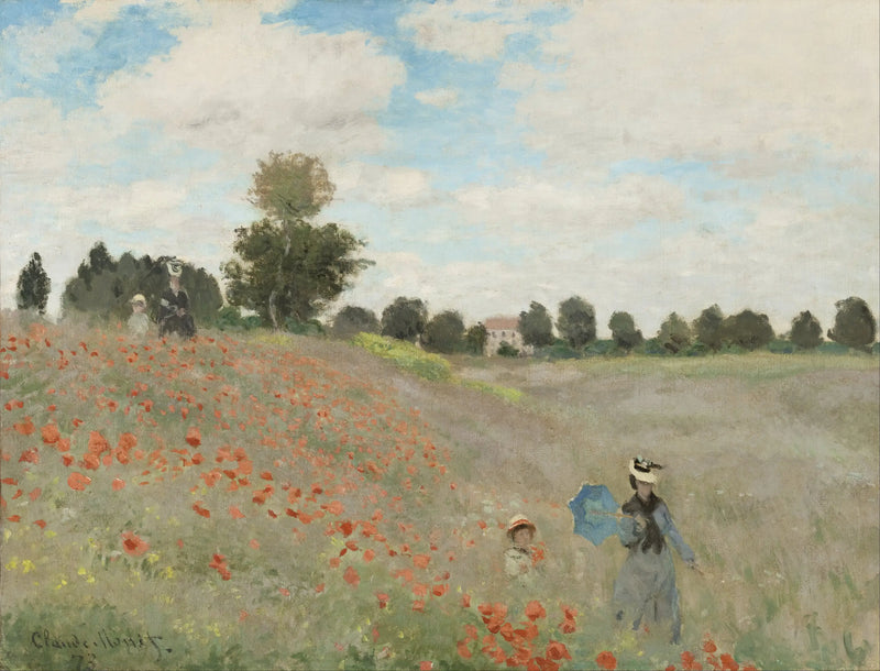 De Klaprozen - Claude Monet