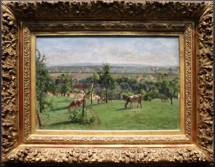 De Heuvels van Vésinet - Camille Pissarro