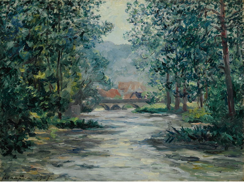 De Stromingen van de Loir, Lavardin, Loir-et-Cher - Maxime Maufra