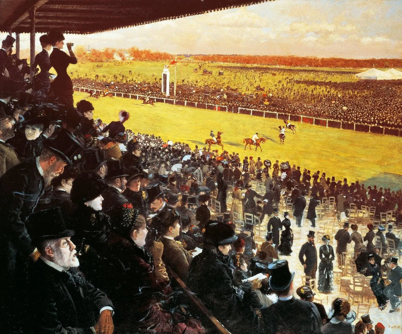 De races in Longchamp - II - Giuseppe De Nittis