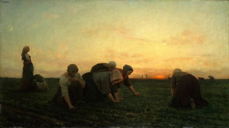 De onkruidverdelgers - Jules Breton