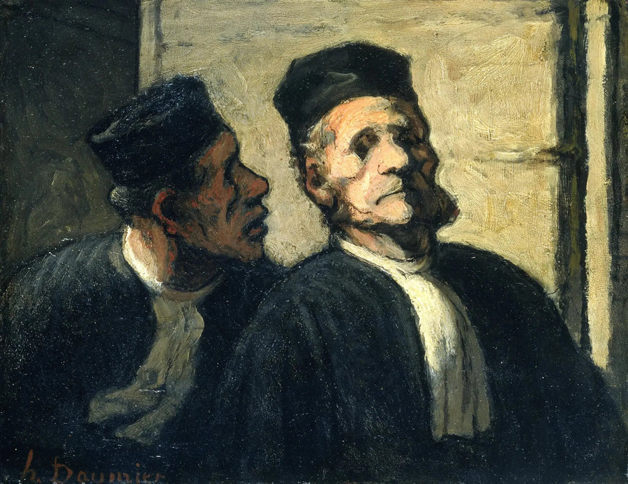 De Twee Advocaten - Honoré Daumier