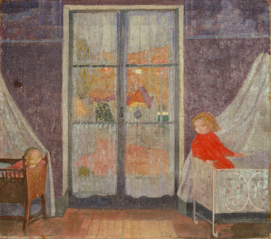 De twee wiegjes - Maurice Denis