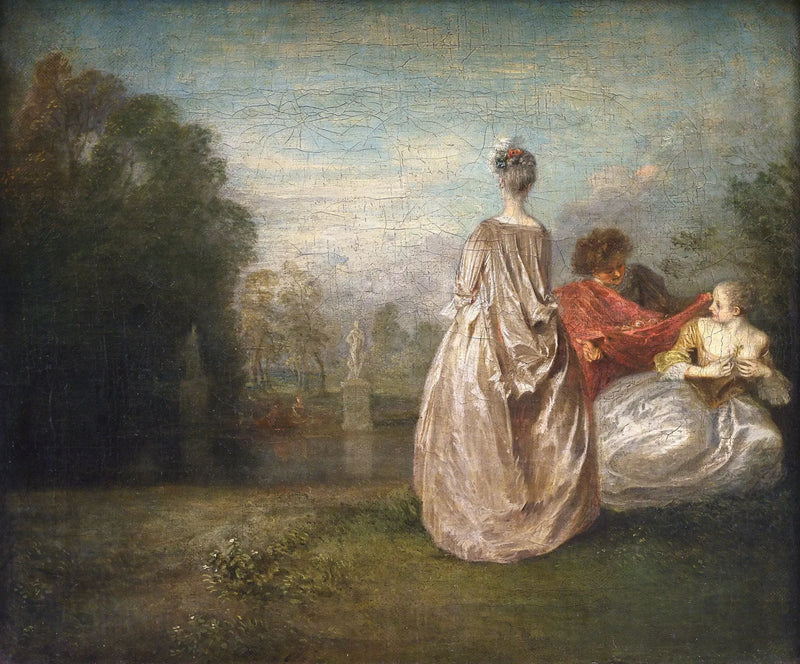 De Twee Neven - Antoine Watteau