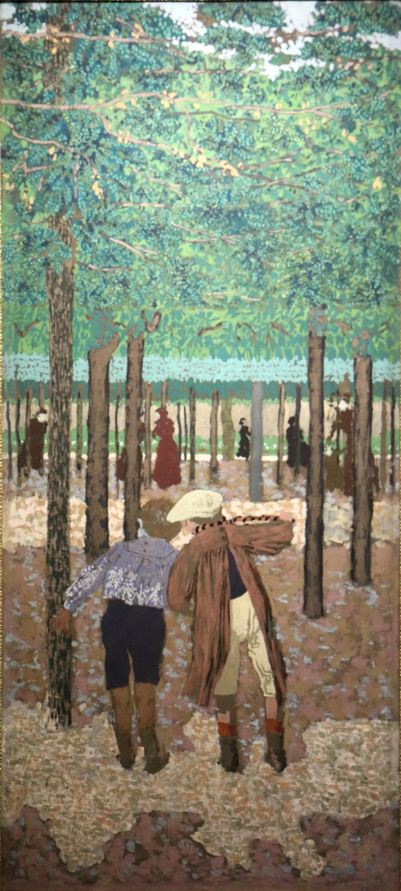 De twee schoolkinderen - Édouard Vuillard