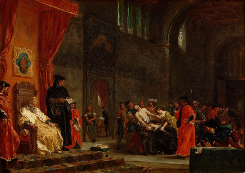 De Twee Foscari - Eugène Delacroix