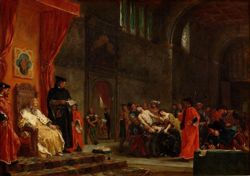 De Twee Foscari - Eugène Delacroix