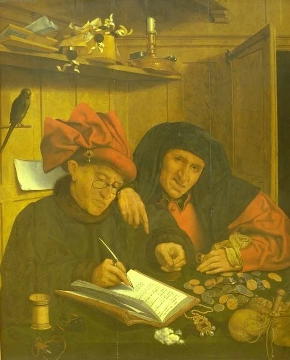 De twee belastinginners - Quentin Metsys