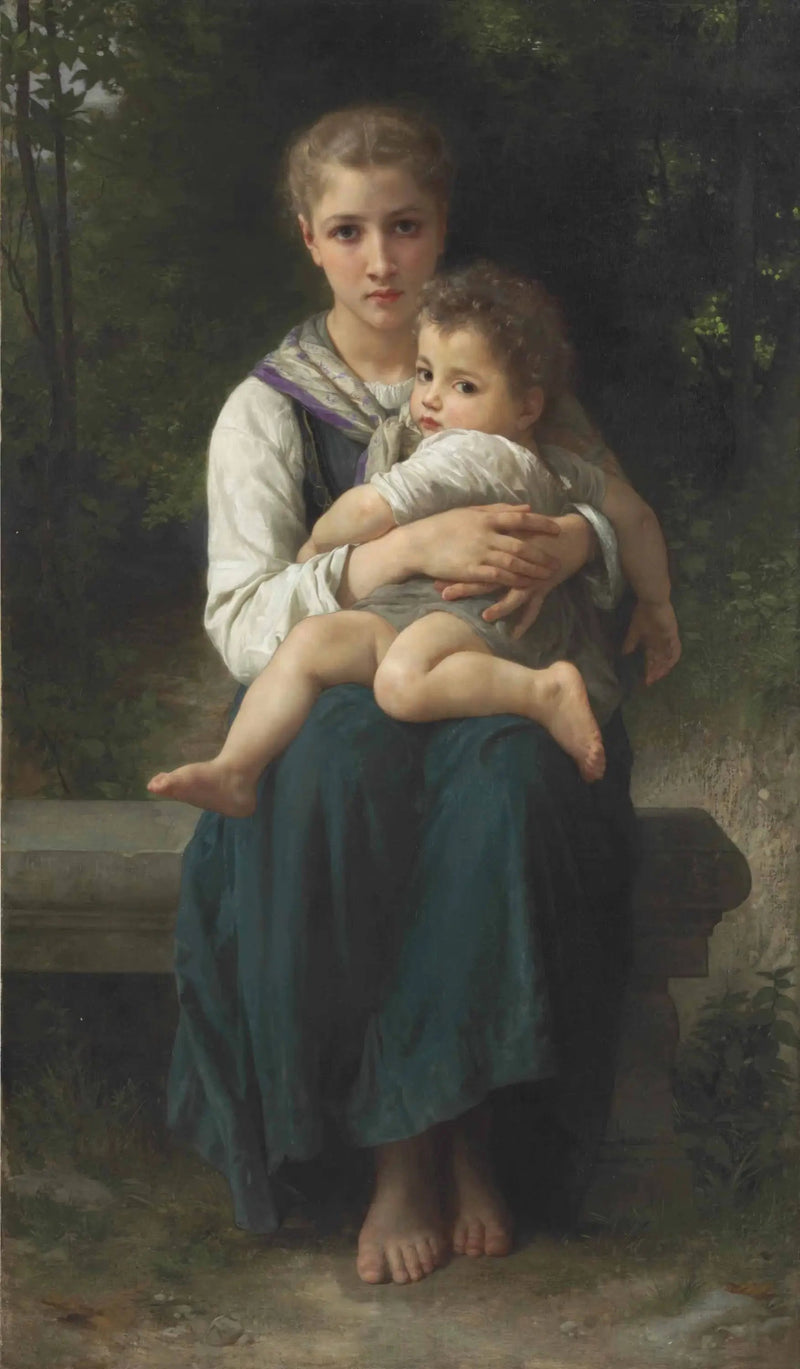 De twee zussen - Bouguereau