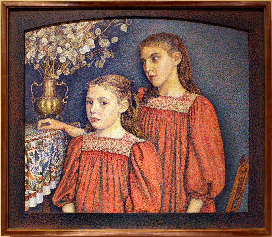 De Twee Zusters of De Zusters Serruys - Georges Lemmen