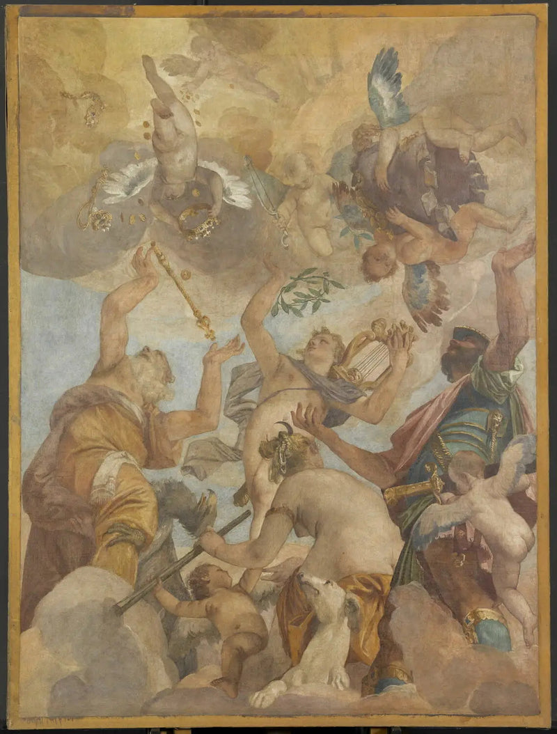 De goden van de Olympus: Jupiter, Apollo, Diana en Mars - Paul Véronèse

Source:
Les Dieux de l'Olympe : Jupiter, Apollon, Diane et Mars - Paul Véronèse