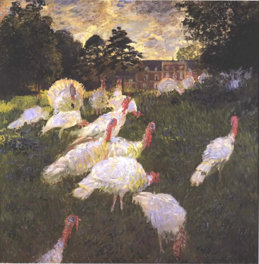 De Kalkoenen - Claude Monet