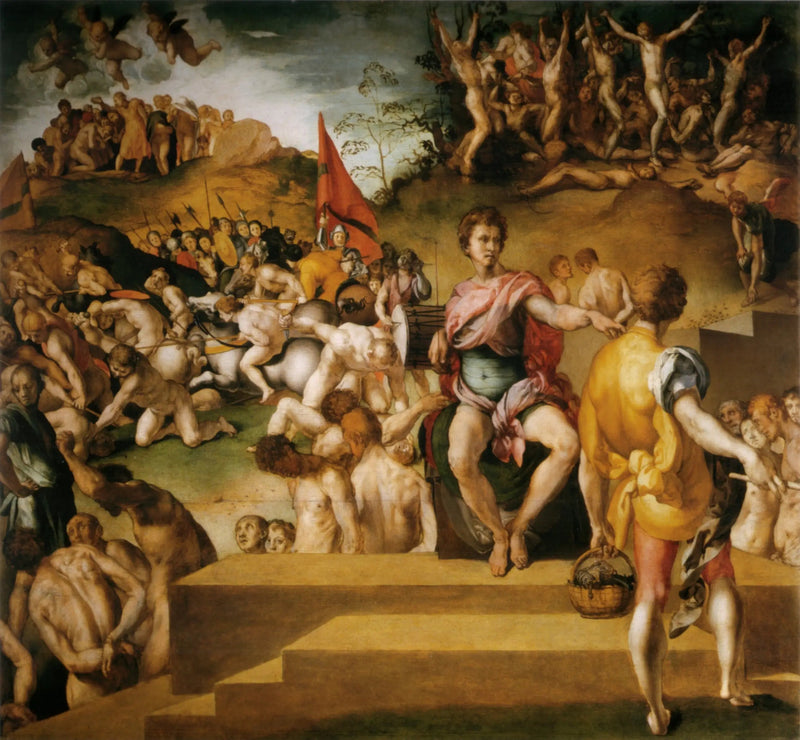 De tien duizend martelaren - Pontormo