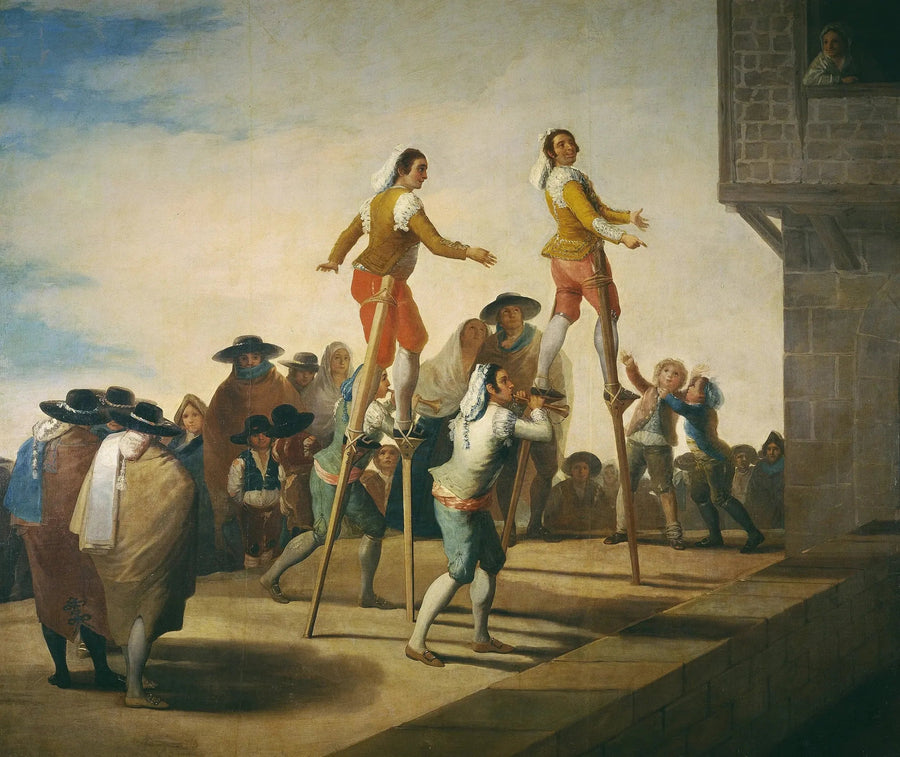 De Steltenlopers - Francisco de Goya