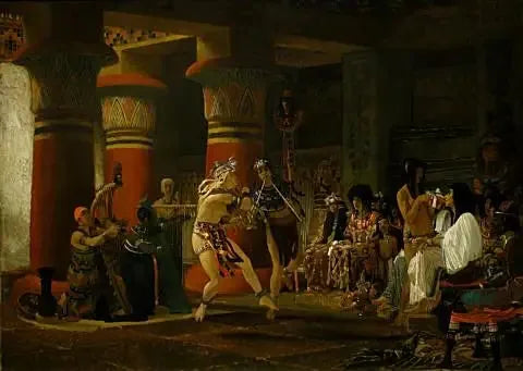 De Egyptenaren 3.000 jaar geleden - Lawrence Alma-Tadema