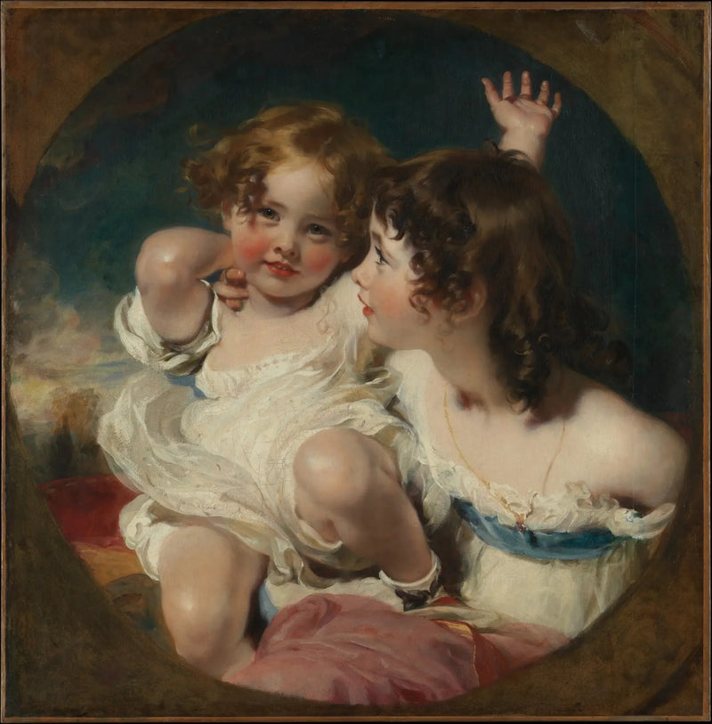 De kinderen Calmady (Emily, 1818–1906, en Laura Anne, 1820–1894) - Thomas Lawrence