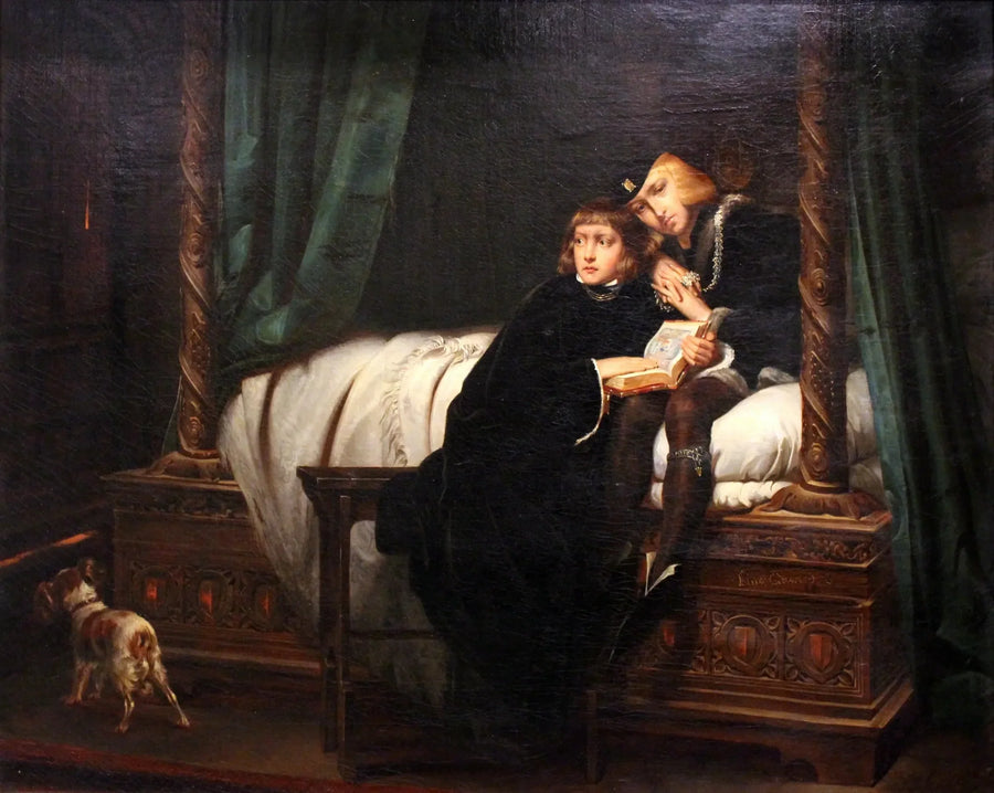 De kinderen van Eduard - Paul Delaroche

Source:
Les Enfants d'Édouard - Paul Delaroche
