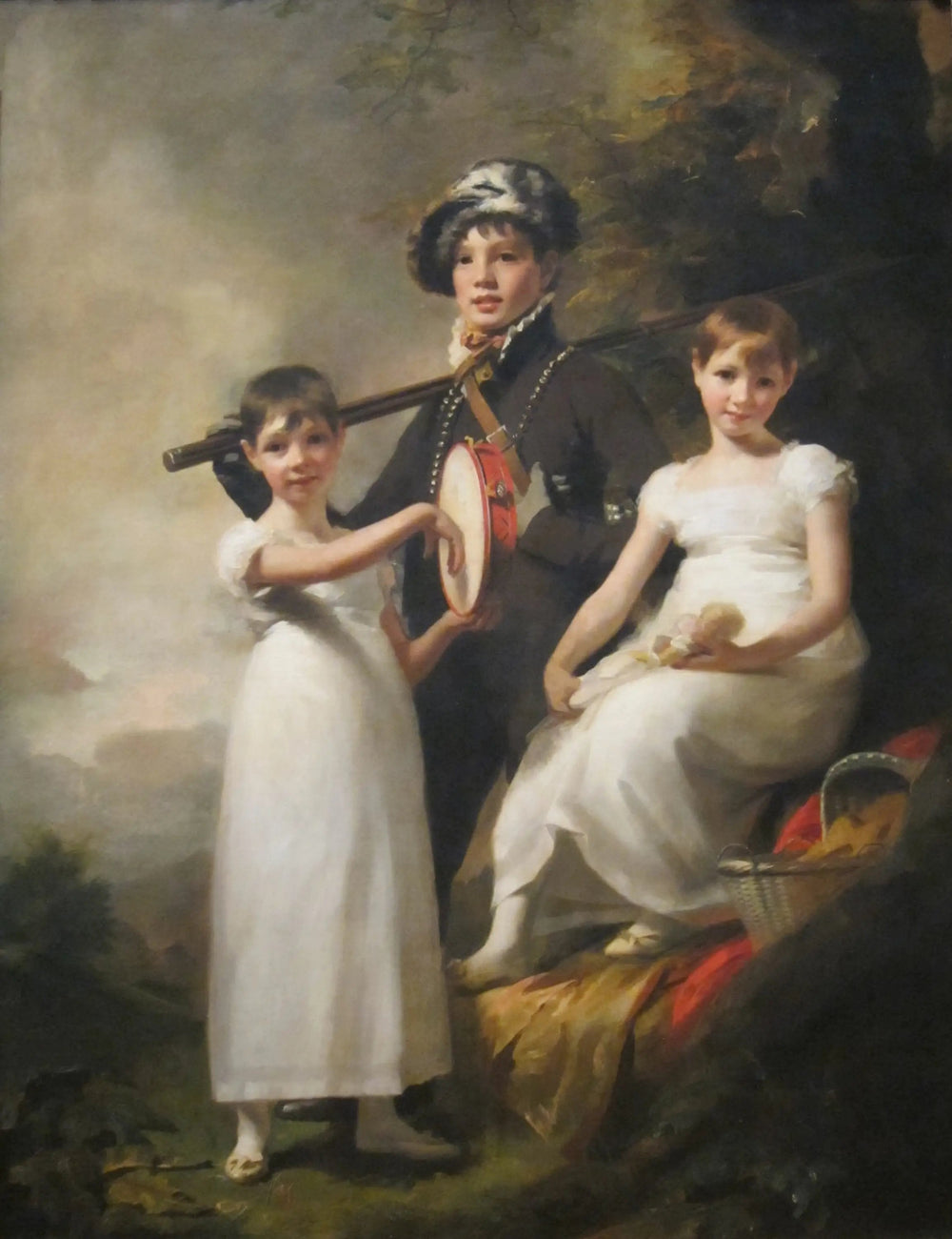 Les enfants d'Elphinston - Henry Raeburn image 1 reproduction de peinture à l’huile