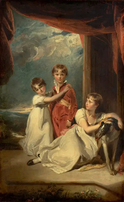 De kinderen van Sir Samuel Fludyer - Thomas Lawrence