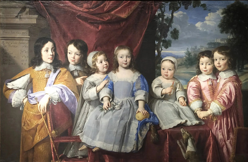 Les Enfants Habert de Montmor - Philippe de Champaigne