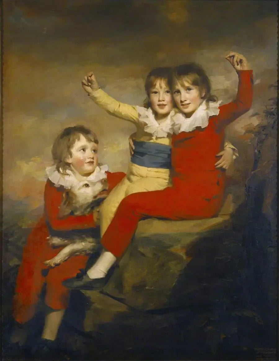 De kinderen Macdonald - Henry Raeburn
