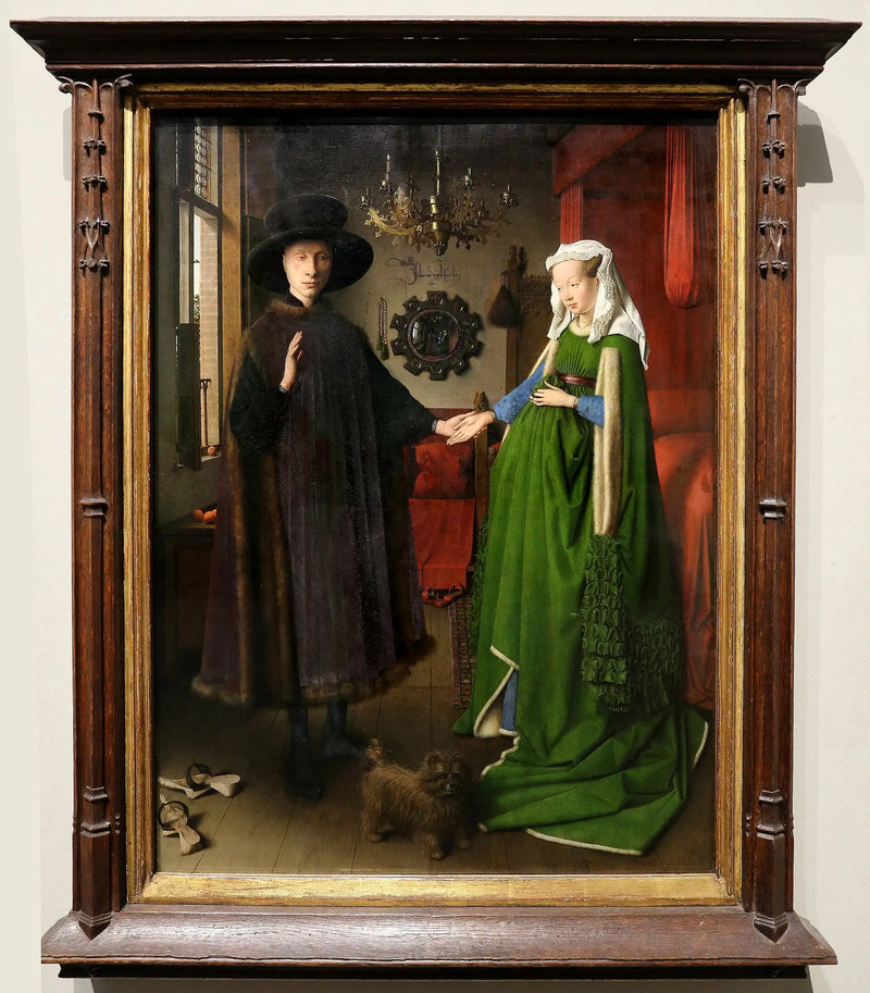 De Echtgenoten Arnolfini - Jan van Eyck

Source:
Les Époux Arnolfini - Jan van Eyck