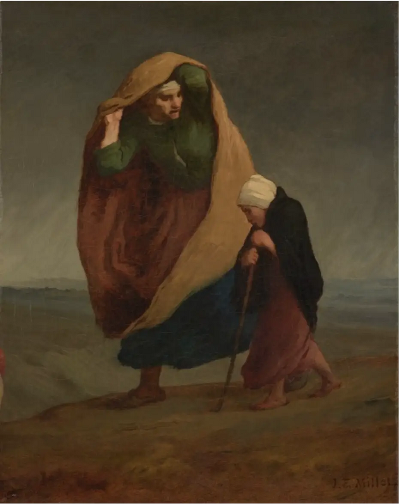 De Zwervers - Jean-François Millet