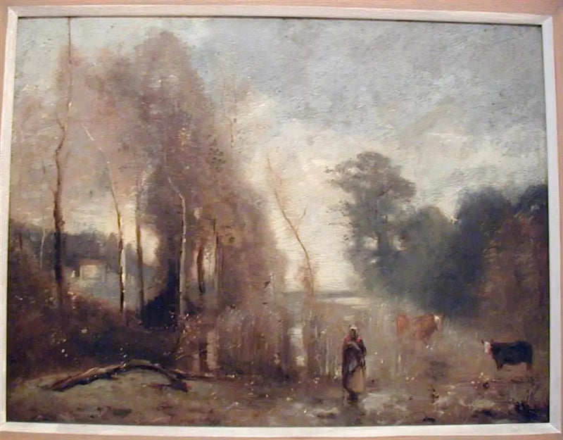 De Vijvers van Ville d'Avray - Jean-Baptiste Camille Corot