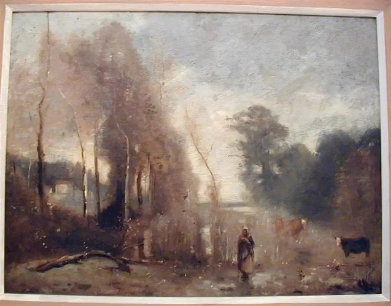 De Vijvers van Ville d'Avray - Jean-Baptiste Camille Corot