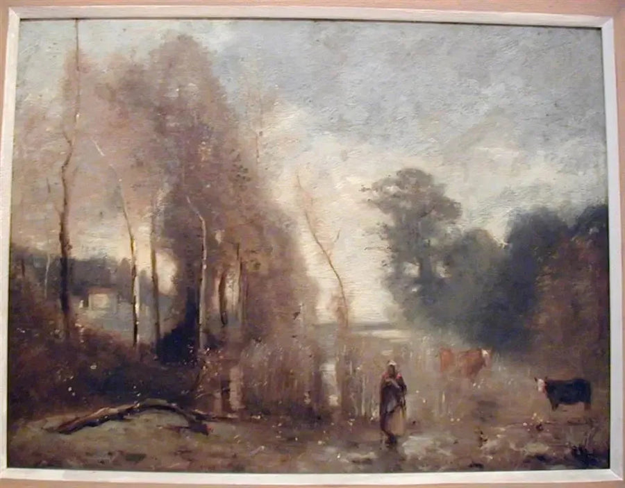 De Vijvers van Ville d'Avray - Jean-Baptiste Camille Corot