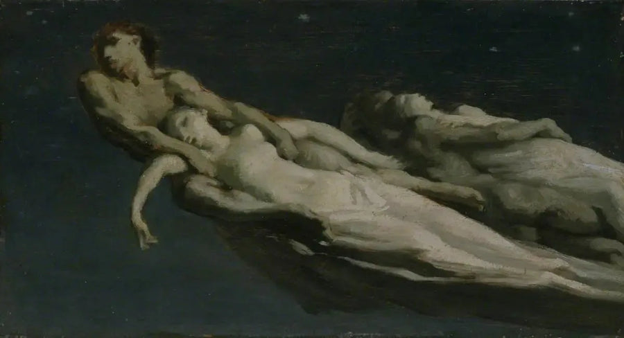 De vallende sterren - Jean-François Millet