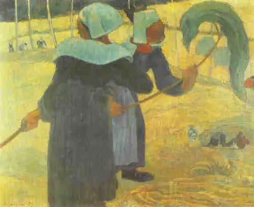 De maaiers - Paul Gauguin