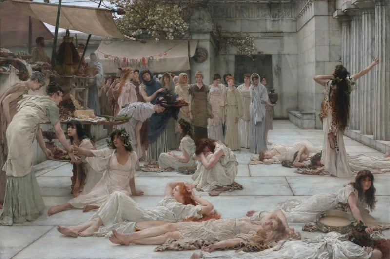 De Vrouwen van Amphissa - Lawrence Alma-Tadema