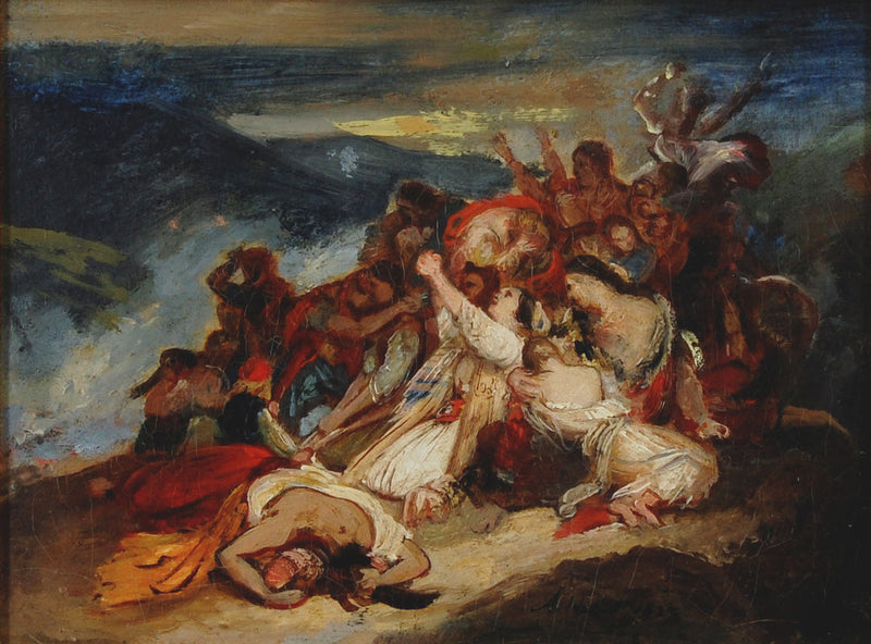 De vrouwen van Souli - Ary Scheffer