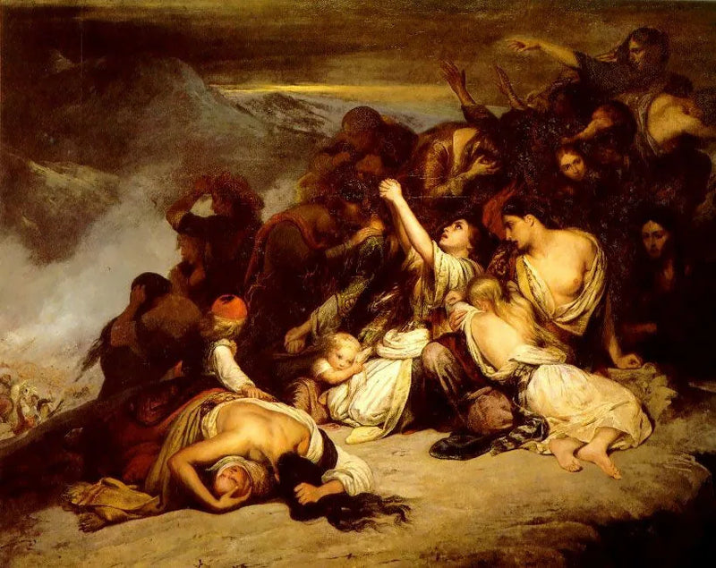 De vrouwen van Souli - Ary Scheffer