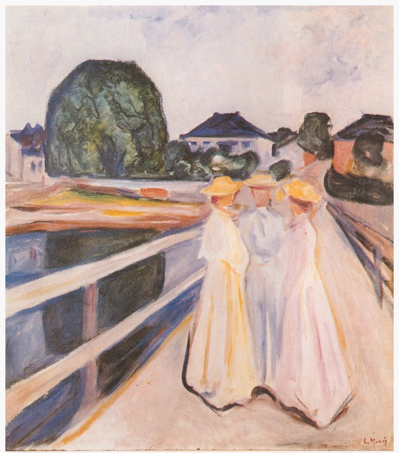 De Vrouwen op de Brug - Edvard Munch