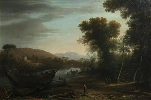 De houtsplijters - Claude Lorrain