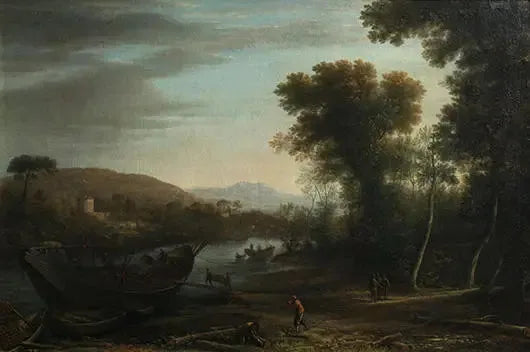 De houtsplijters - Claude Lorrain