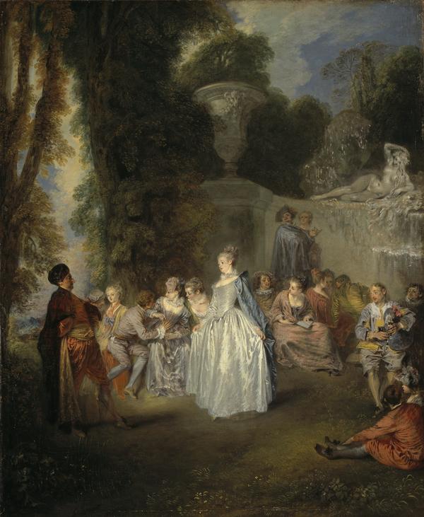 De Venetiaanse Feesten - Antoine Watteau