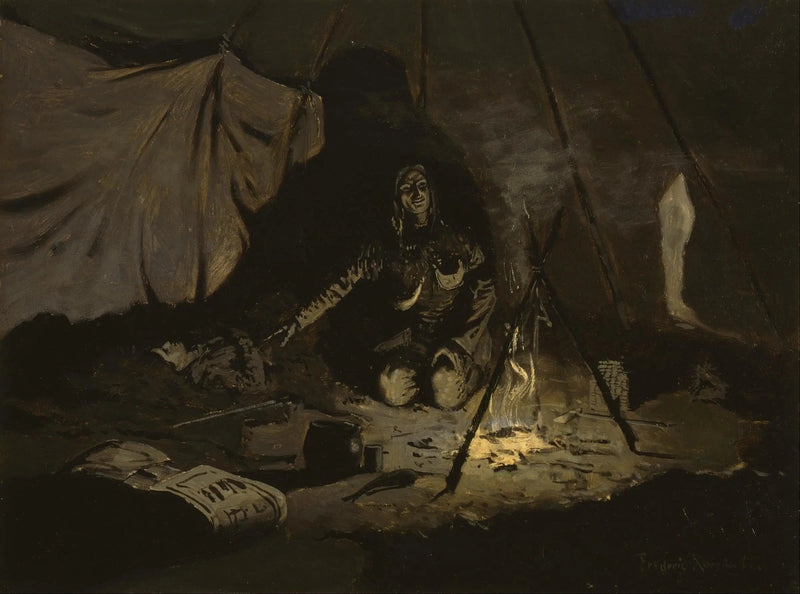 De droge bladeren hebben langer geduurd dan zij - Frederic Remington

Source:
Les feuilles sèches ont duré plus longtemps qu'elle - Frederic Remington