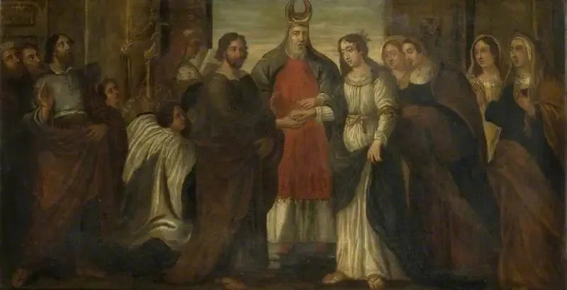 De verloving van Maria en Jozef - Peter Paul Rubens