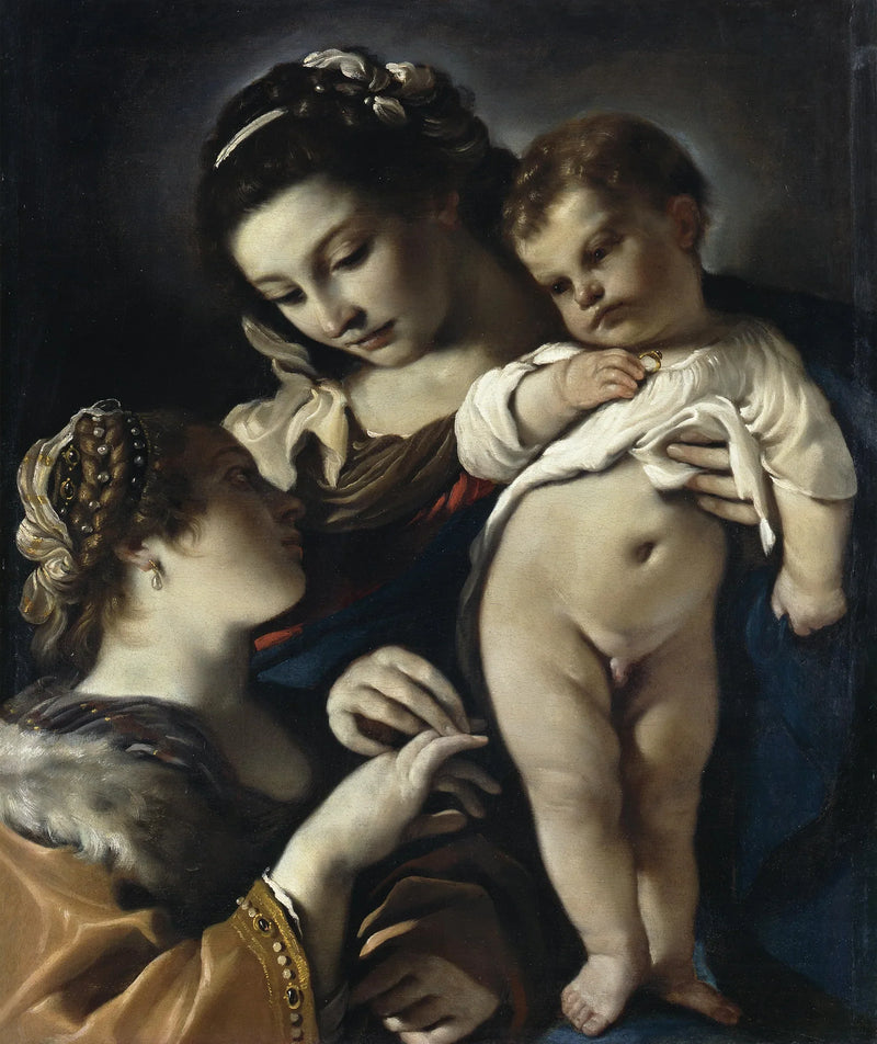 De verloving van Sint-Catharina van Alexandrië - Guercino