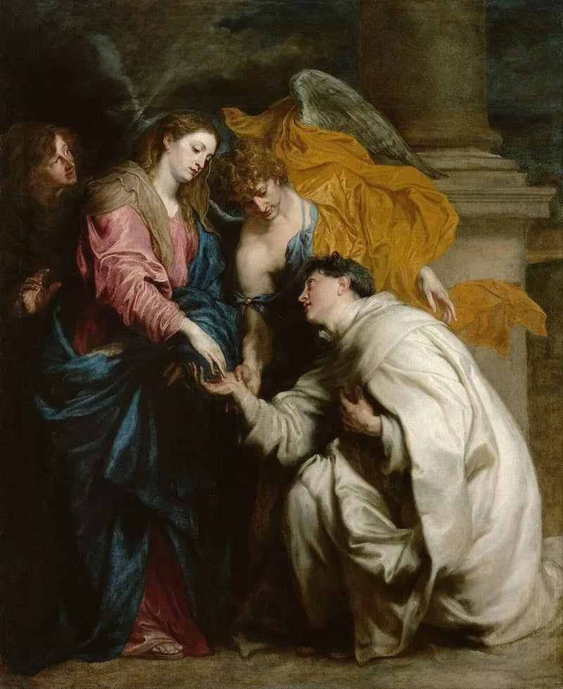 De mystieke verlovingen van de zalige Joseph Hermann met de Maagd Maria - Antoine van Dyck

Source:
Les Fiançailles mystiques du bienheureux Joseph Hermann avec la Vierge Marie - Antoine van Dyck