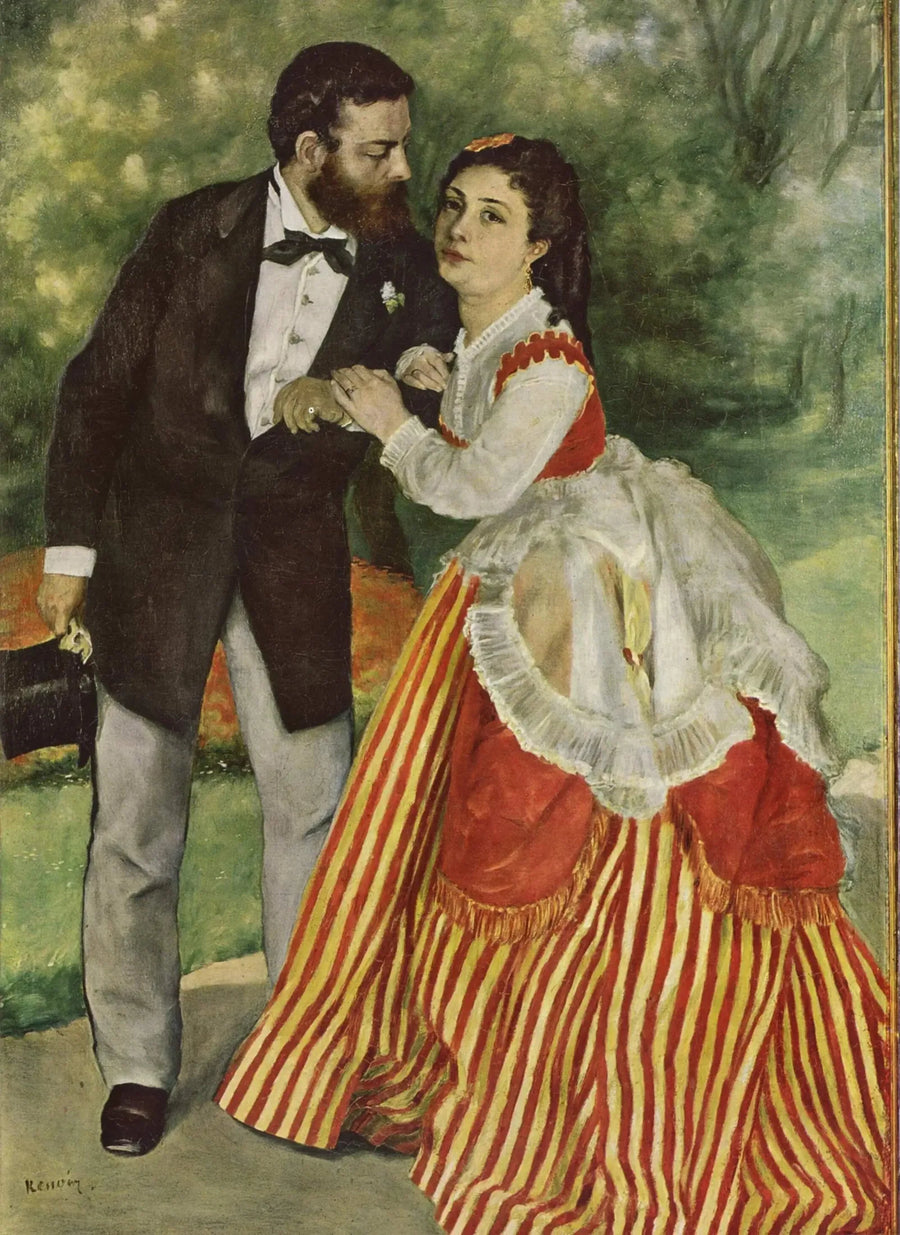 De Verloofden - Het Huishouden Sisley - Pierre-Auguste Renoir