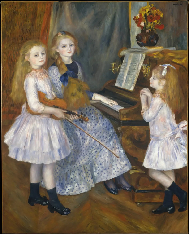 De Dochters van Catulle Mendès - Pierre-Auguste Renoir