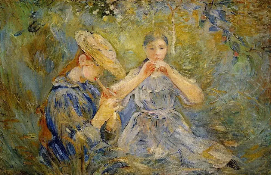 De Flageolets - Berthe Morisot