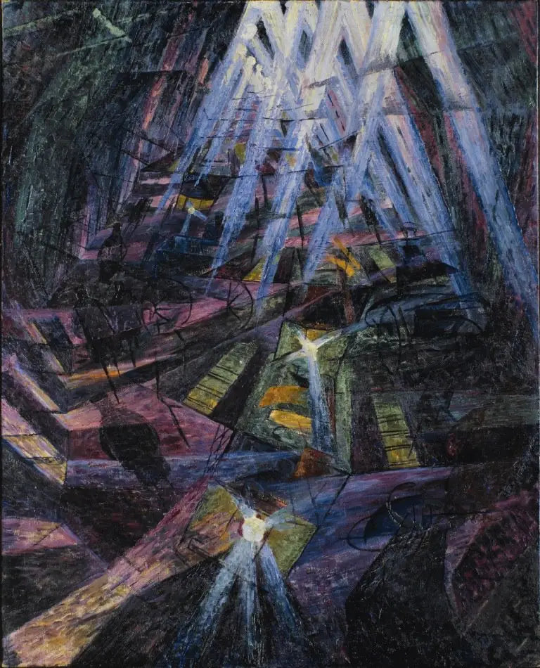 De krachten van een straat - Umberto Boccioni

Source:
Les Forces d'une rue - Umberto Boccioni