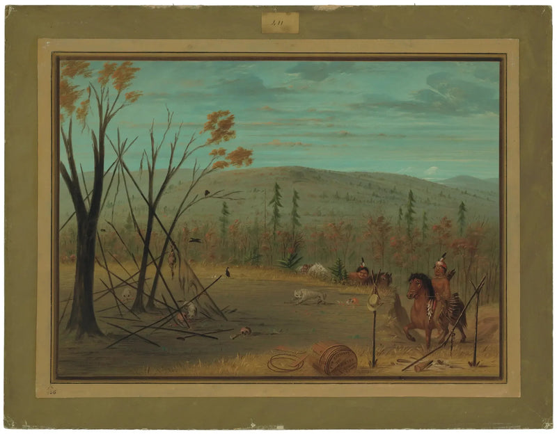 De broers Cheyenne keren terug van hun herfstjacht - George Catlin

Source:
Les frères Cheyenne reviennent de leur chasse d'automne - George Catlin