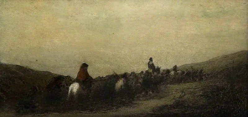 De Vluchtelingen - Honoré Daumier