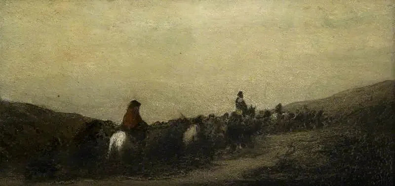 De Vluchtelingen - Honoré Daumier